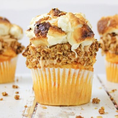 Sweet Potato Pie Cupcakes 11