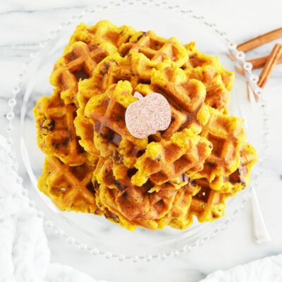 pumpkin apple waffles 1