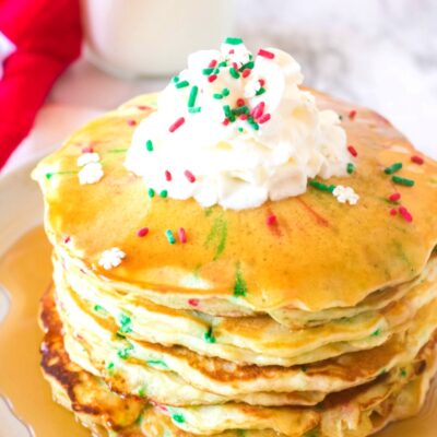 Funfetti Christmas Pancakes 10