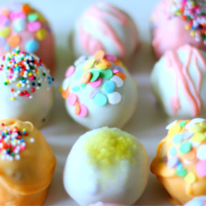 Chocolate Truffles ready to serve