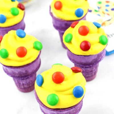 Put Me In The Zoo Ice Cream Cone Cupcakes 11