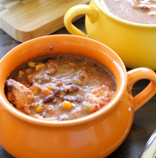 Crockpot Southwest Chicken Soup