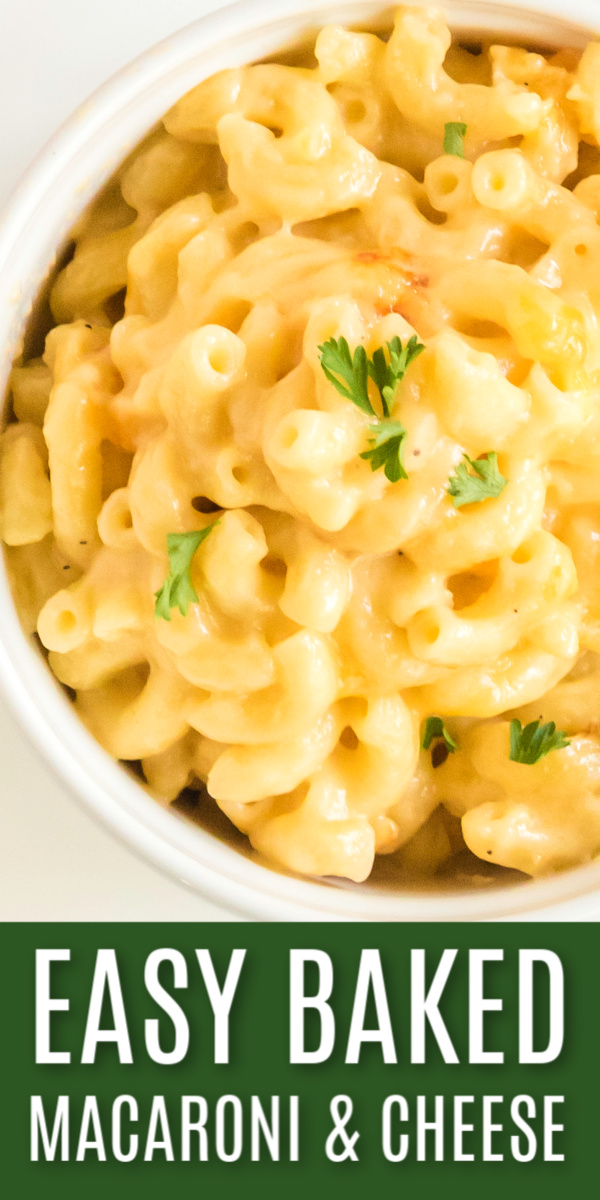 Baked Macaroni and Cheese made with "extra" cheese is that creamy goodness that you've been craving. It's the perfect side dish to indulge on your own, or big enough to share with family.