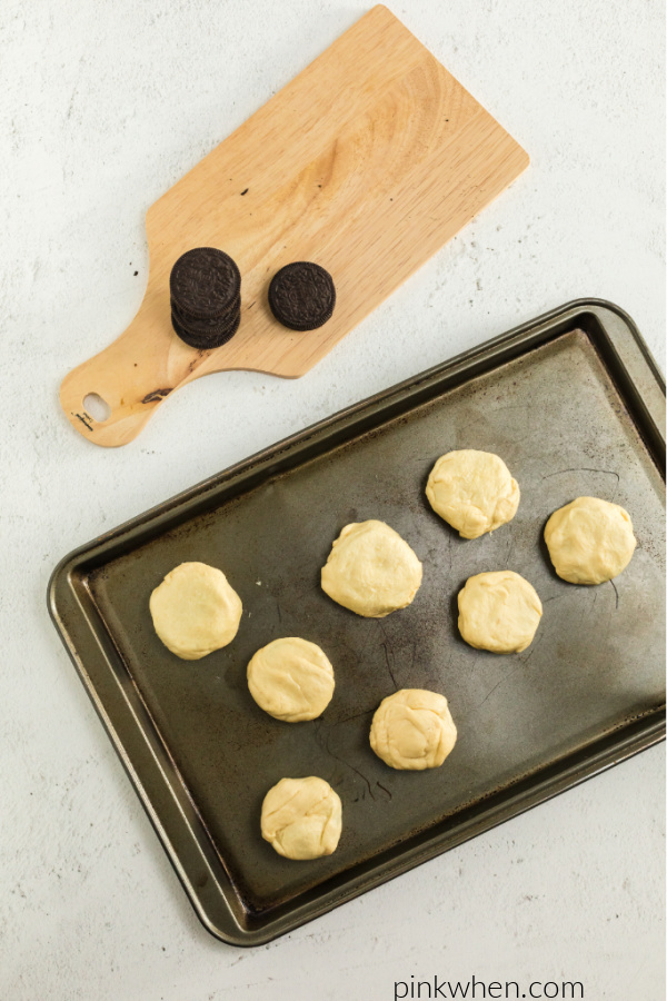 Crescent covered OREOs