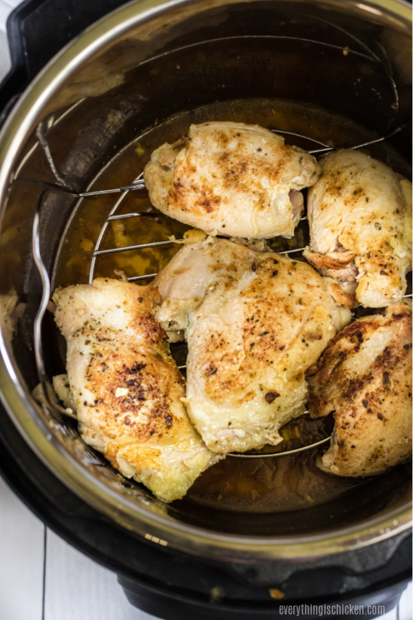 Chicken Thighs in the Instant Pot.