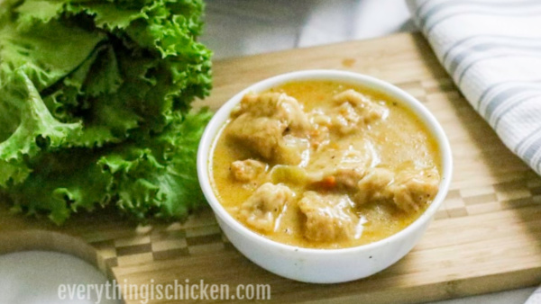 Chicken and dumplings in the instant pot.