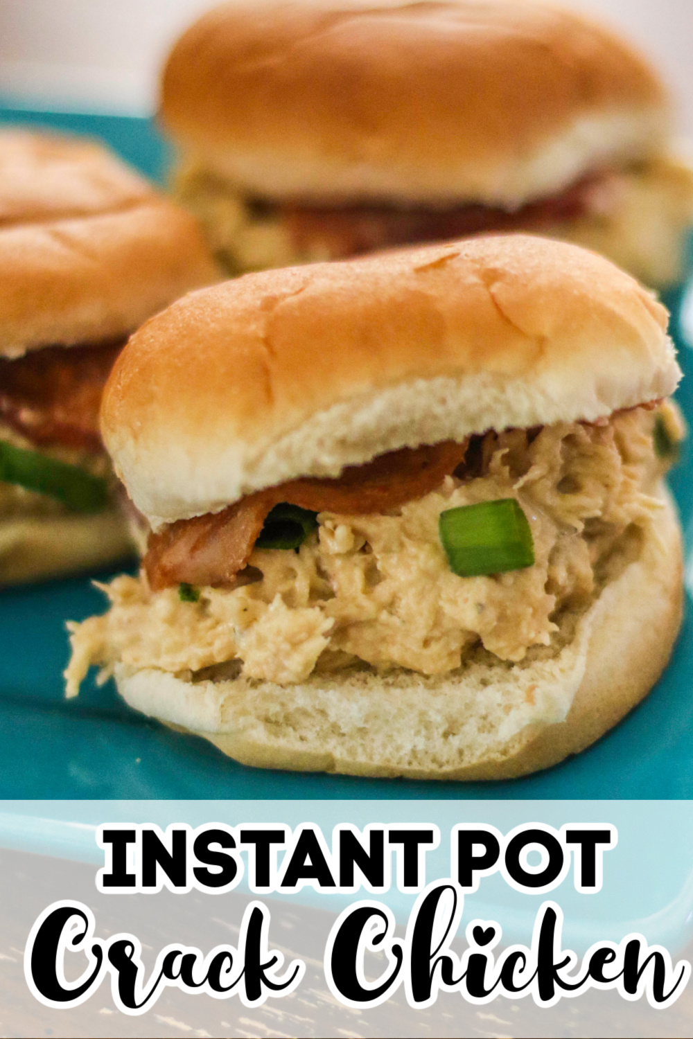 This low carb and Keto friendly Instant Pot Crack Chicken is loaded with chicken, cheese, bacon, and ranch. It's creamy, delicious, and easy to make in the Instant Pot.