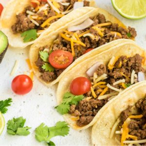 Street Tacos ready to serve.