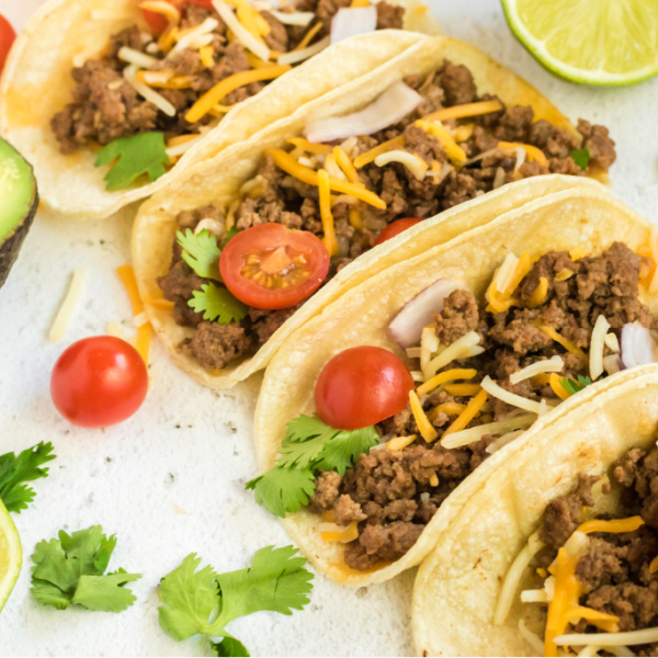 Street Tacos ready to serve.