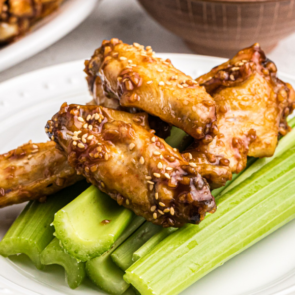 Air Fryer Honey Garlic Chicken Wings