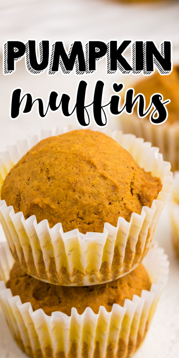 These yummy Pumpkin Muffins are made with Libby's pumpkin puree, vanilla extract, sugar, cinnamon, and more, for the perfectly flavored, soft and fluffy pumpkin muffin recipe.