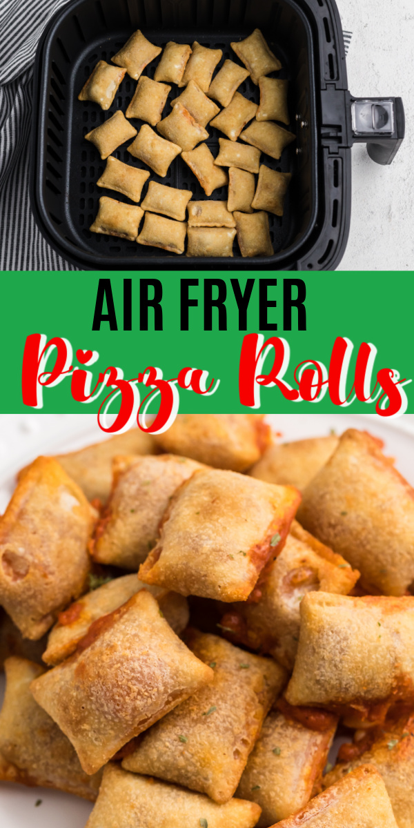 These easy Air Fryer Pizza Rolls are perfectly crispy on the outside and warm and delicious on the inside. We share how to make delicious homemade pizza rolls, as well as how to cook them from frozen. All cooked and ready in just 6 minutes with the Air Fryer!