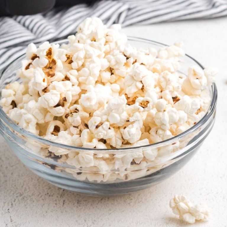 Air Fryer Popcorn