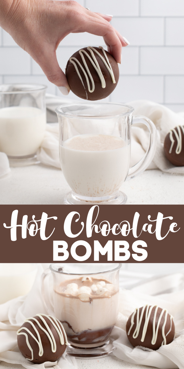 Hot Chocolate Bombs are delicious and easy to make. Made with chocolate chips, hot cocoa, and mini marshmallows. These delicious hot cocoa bombs also make the perfect gifts.