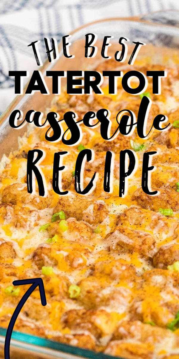This Tater Tot Casserole is a hearty and delicious meal that the whole family will enjoy! Made with lean ground beef, the perfect blend of seasonings, vegetables, cheese, and more. Not only that, but this always makes for the perfect leftovers!