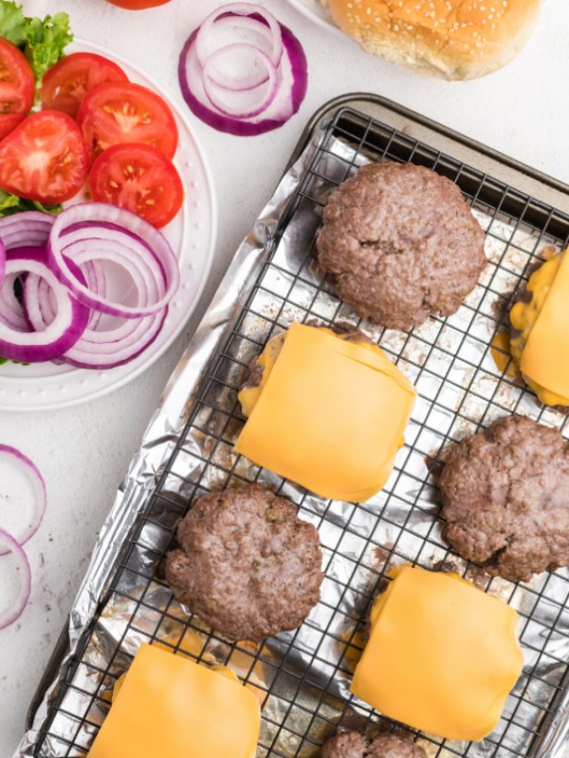 Oven Baked Hamburgers