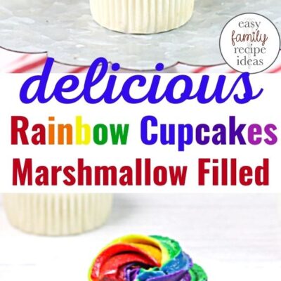 Rainbow Cupcakes Recipe