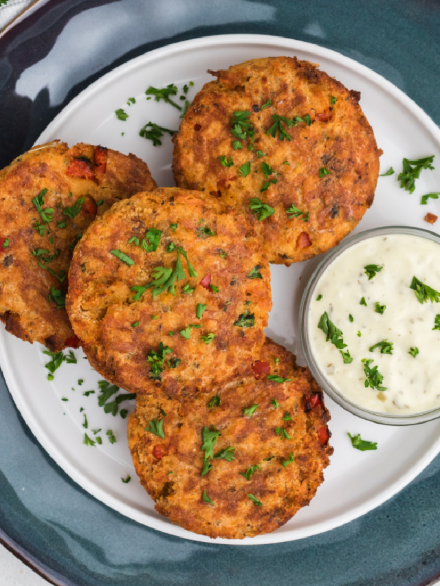 Air Fryer Salmon Patties