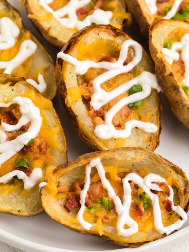 Air Fryer Potato Skins