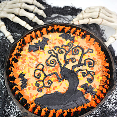 Halloween Cookie Cake 3