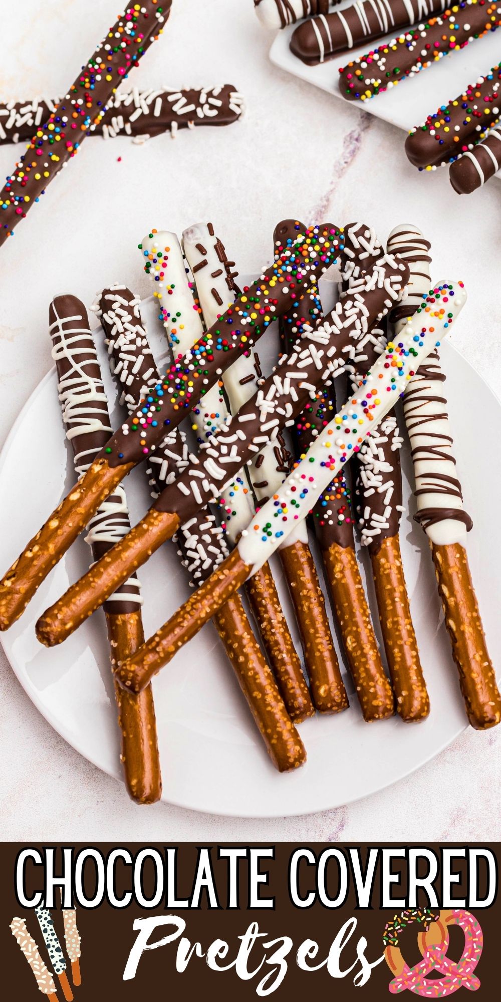 Chocolate Covered Pretzels are a fun and easy way to elevate a simple snack into a decadent treat that is sweet and salty.