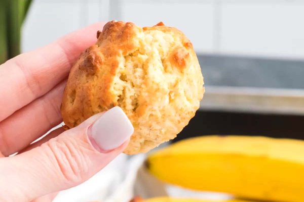Air Fryer Banana Muffins. 
