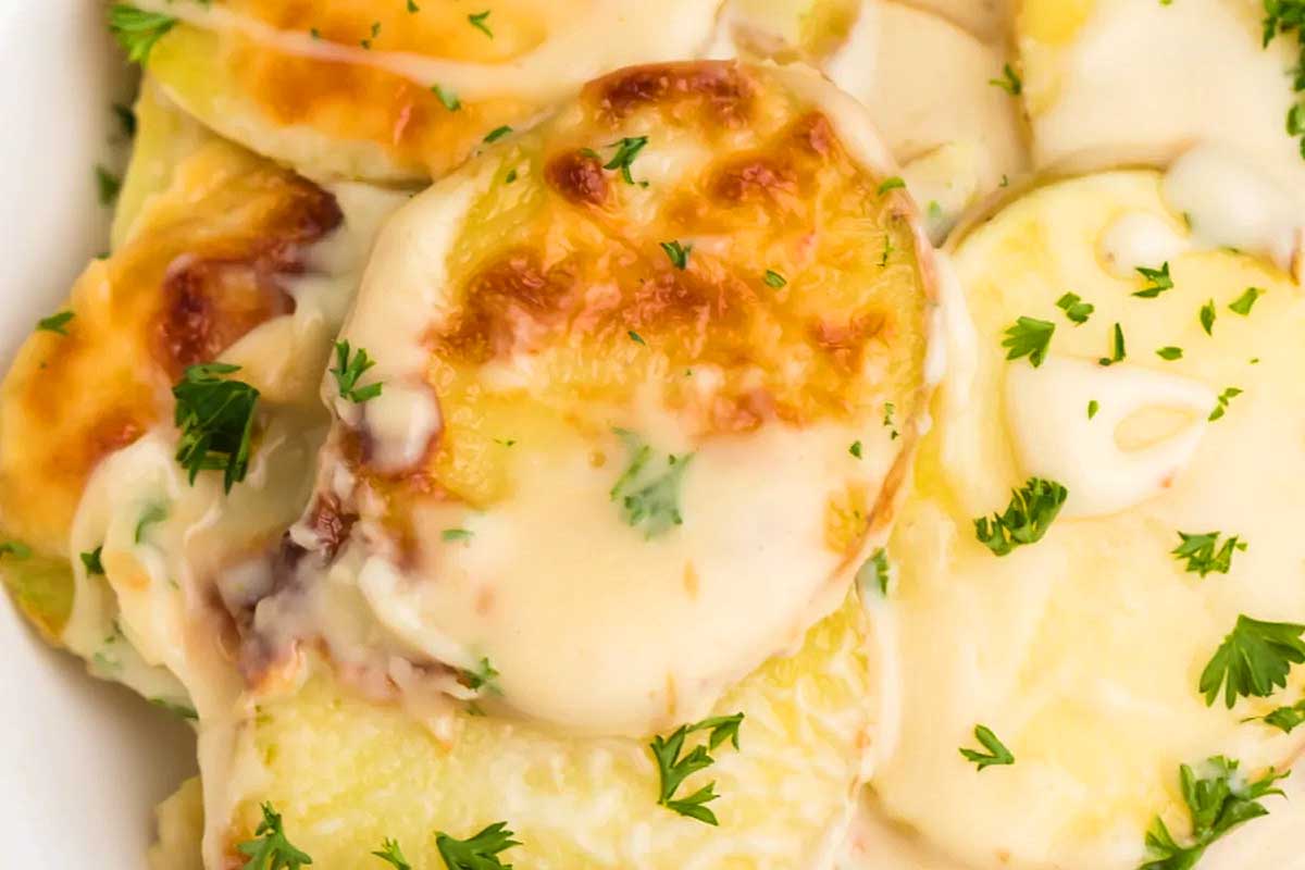Scalloped Potatoes.