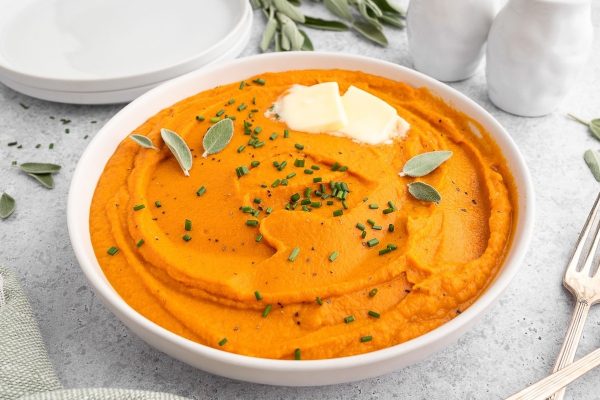 Best Creamy Whipped Sweet Potatoes with Butter