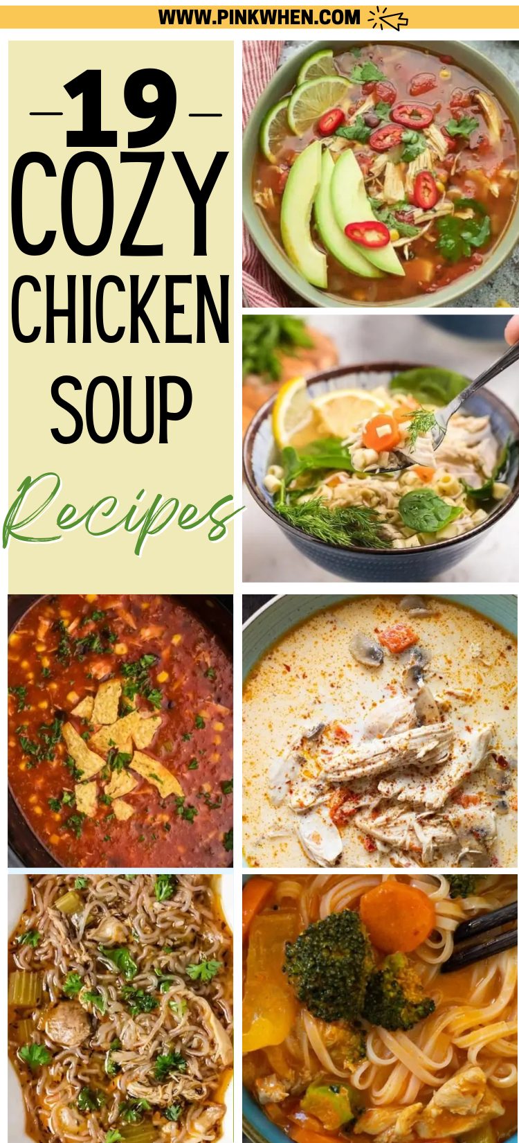 Cozy Chicken Soup Recipes