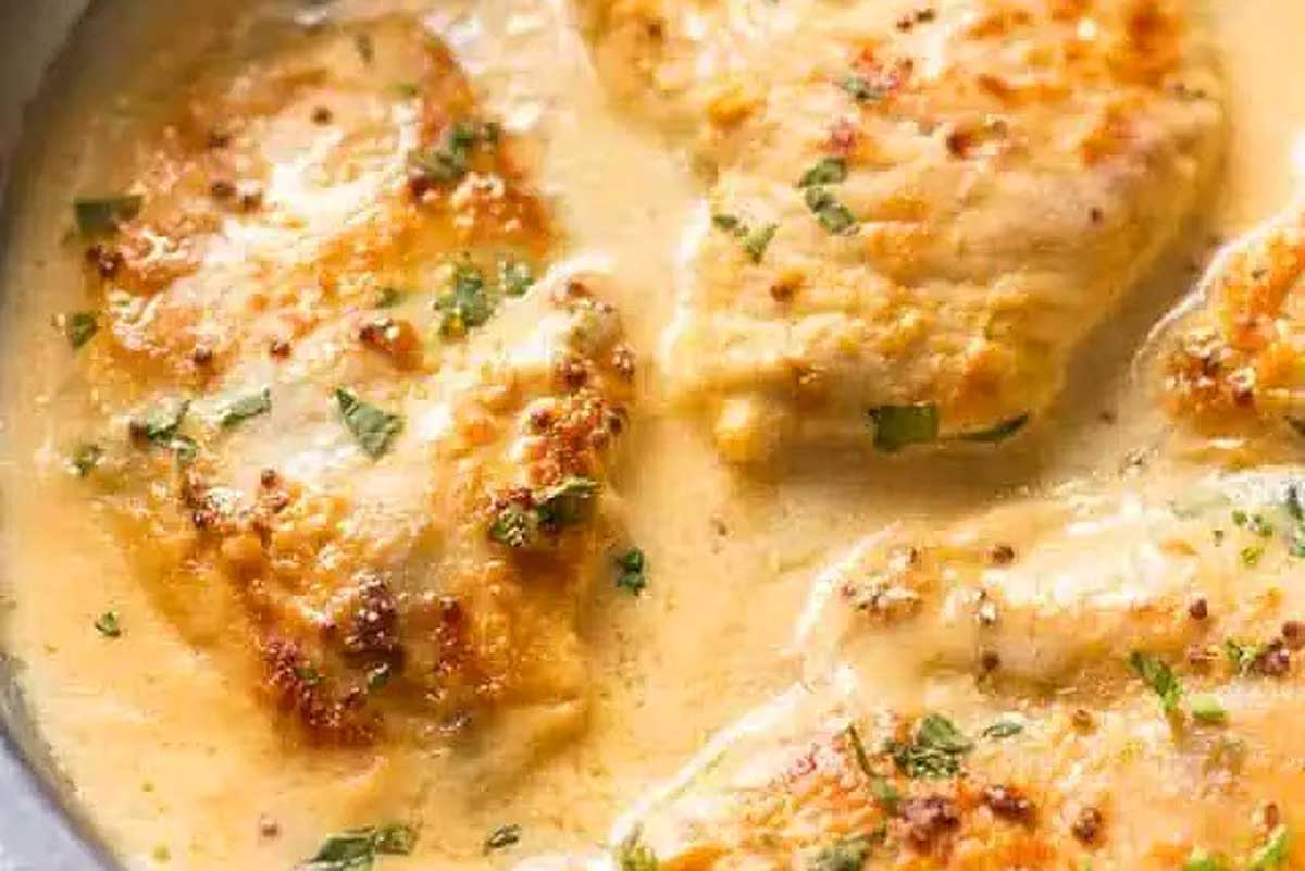 Creamy Honey Mustard Chicken