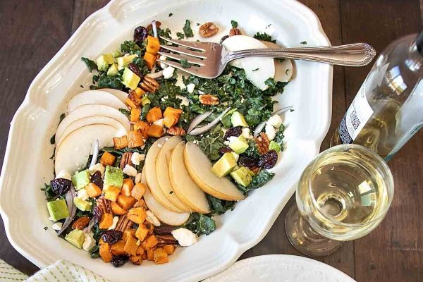 Kale Sweet Potato Salad