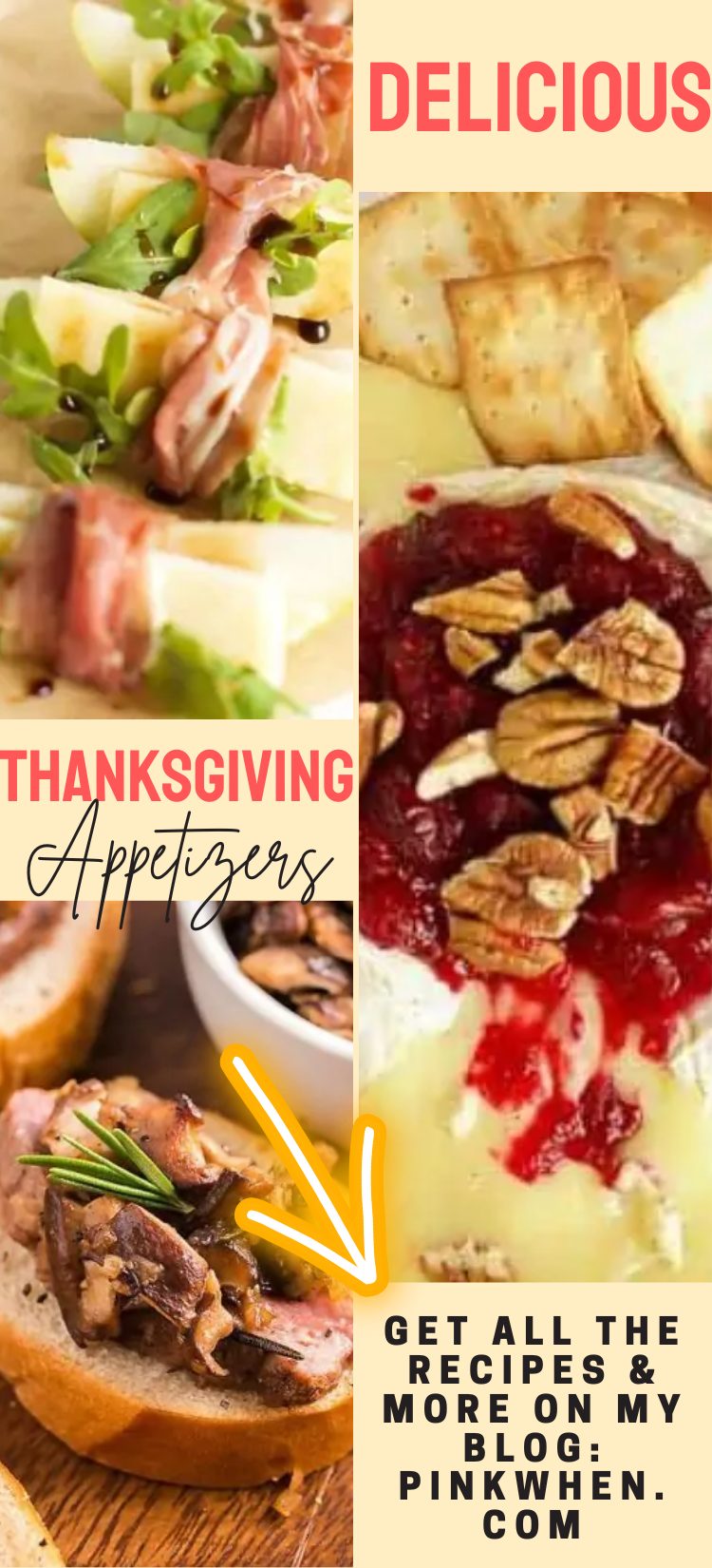 Delicious thanksgiving appetizers are the stars of my Pinterest board.
