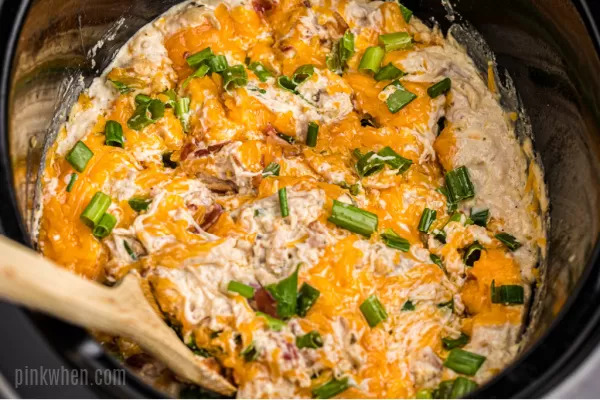 Slow Cooker Crack Chicken.