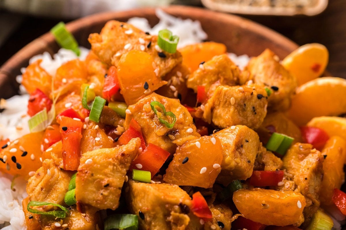Tasty Tangerine Chicken Stir Fry 1