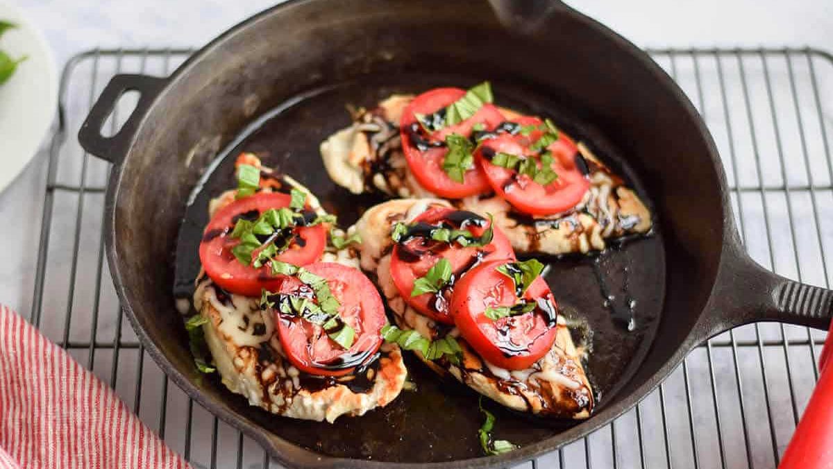 Caprese Chicken.