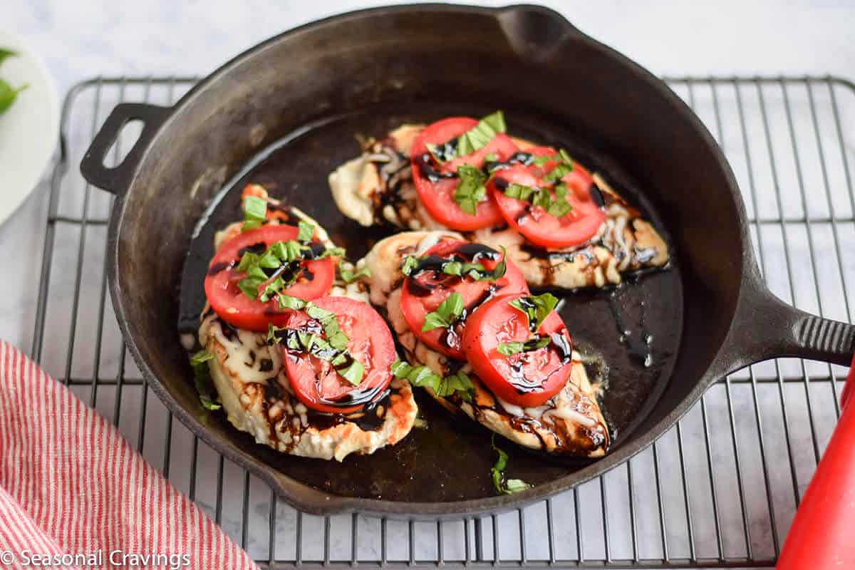 Caprese Chicken. 