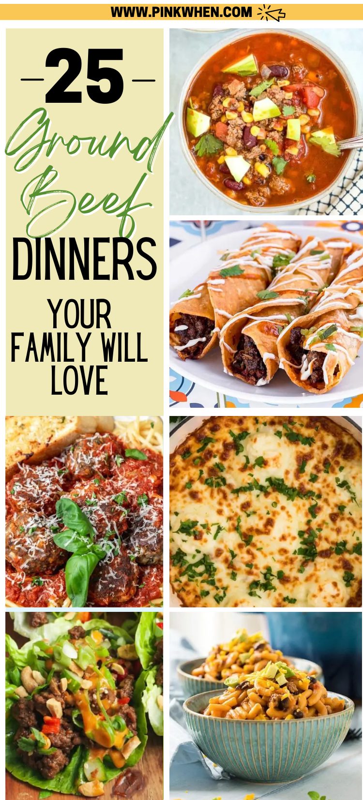 Ground Beef Dinners Your Family Will Love