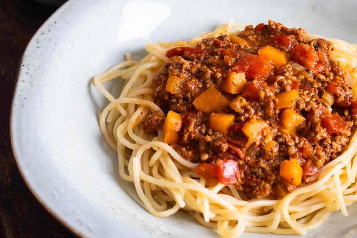 Instant Pot Bolognese.