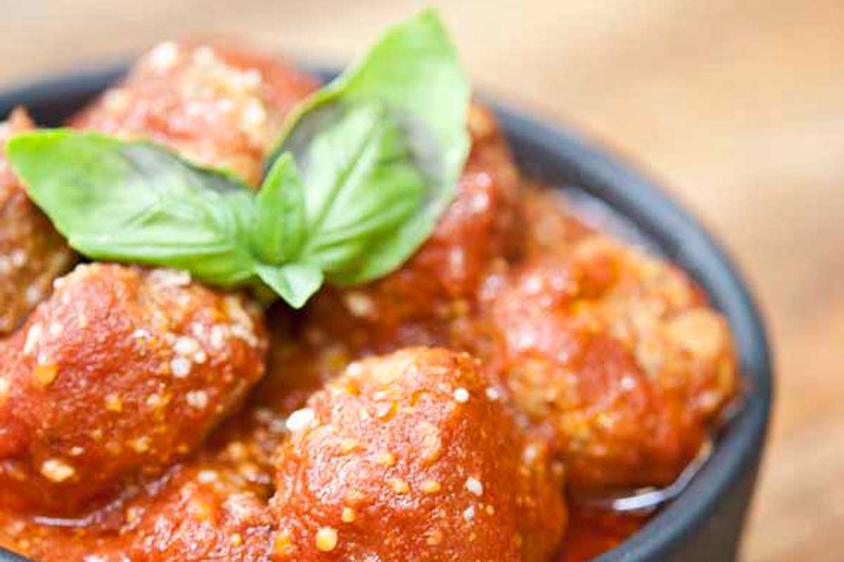 Slow Cooker Italian Meatballs.