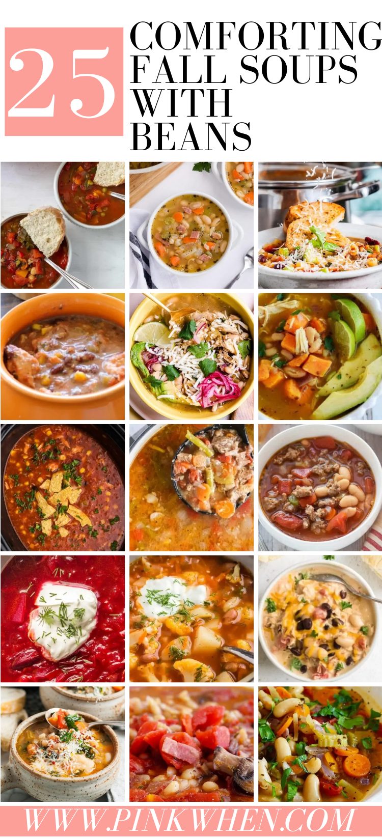Comforting Fall Soups with Beans
