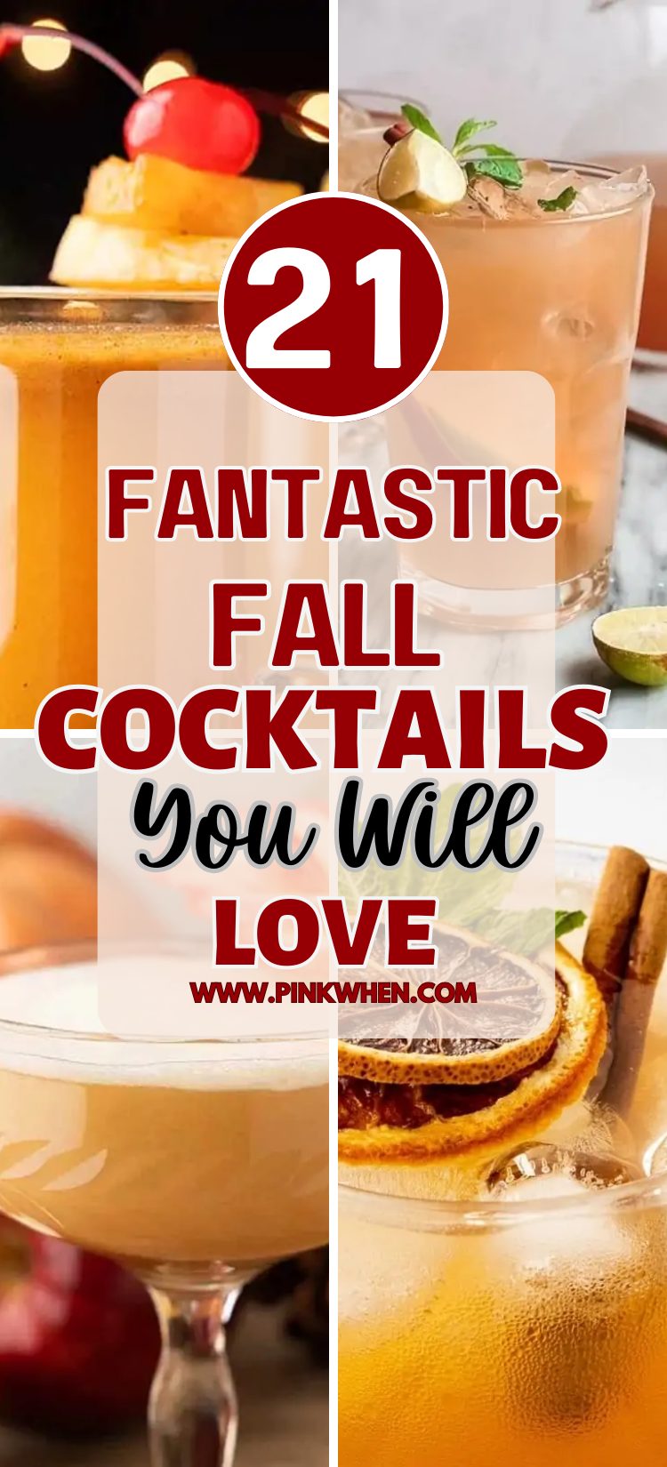 21 Fantastic Fall Cocktails You Will Love