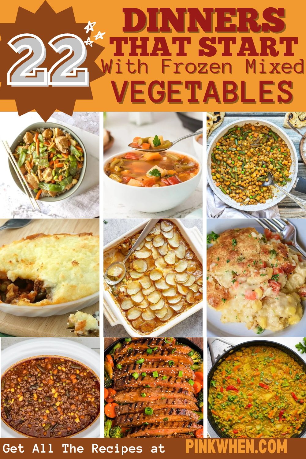 22 Dinners That Start with Frozen Mixed Vegetables
