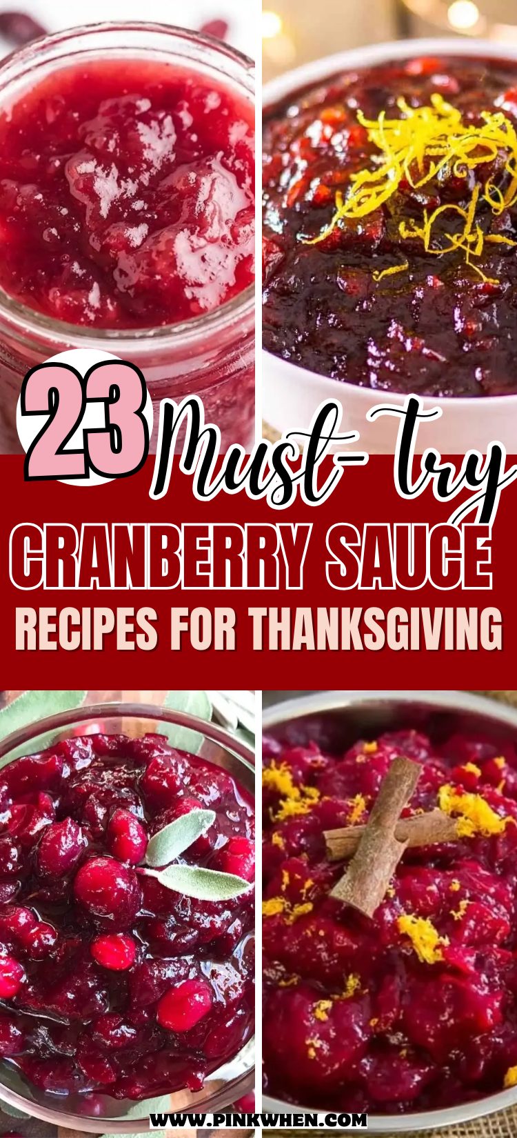 23 Must-Try Cranberry Sauce Recipes