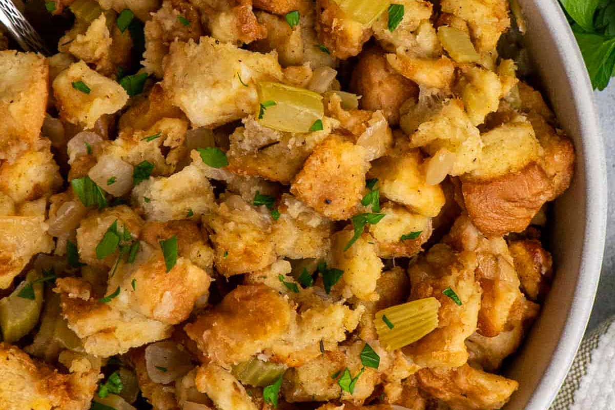 Crock Pot Stuffing
