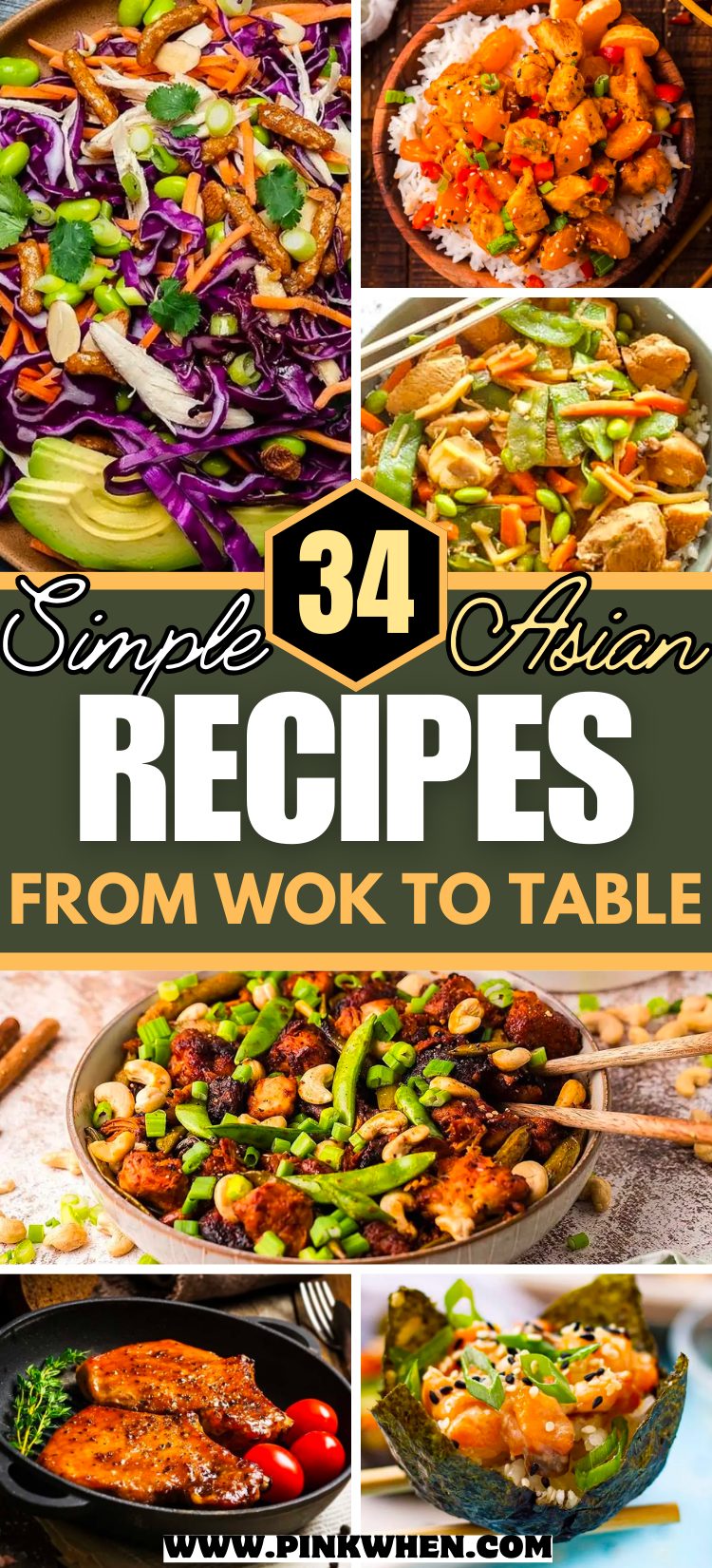 From Wok to Table: 36 Simple Asian Recipes