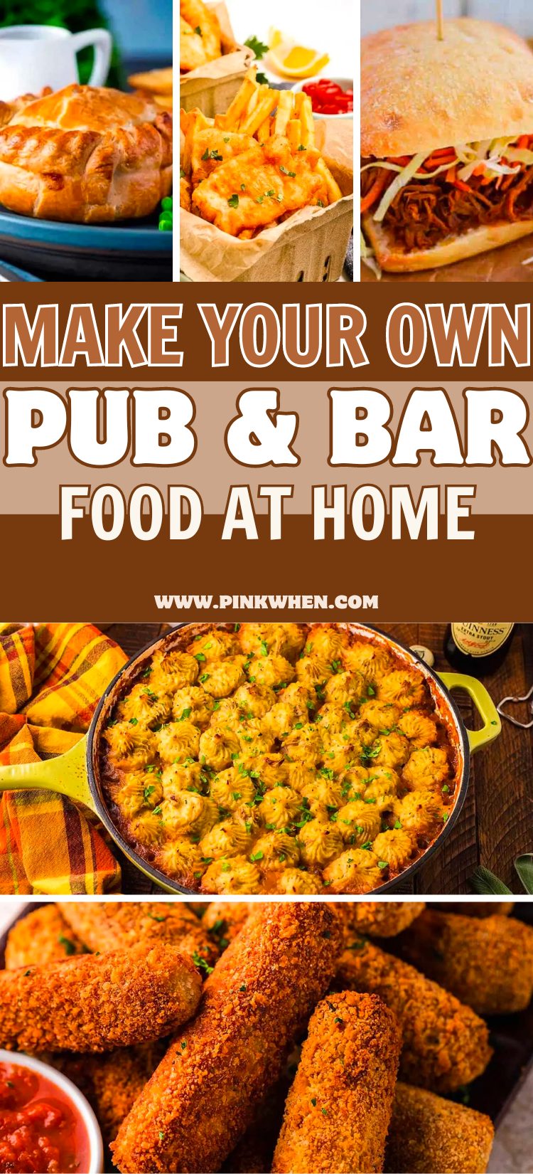 Make Your Own Pub and Bar Food at Home