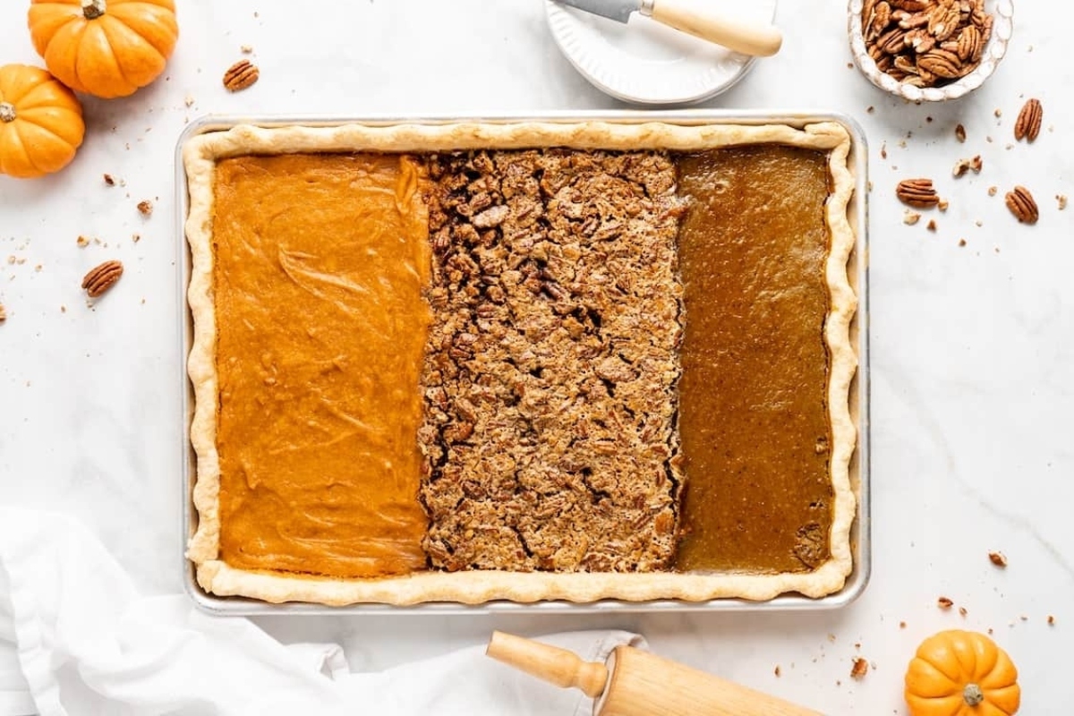 A Thanksgiving pie.