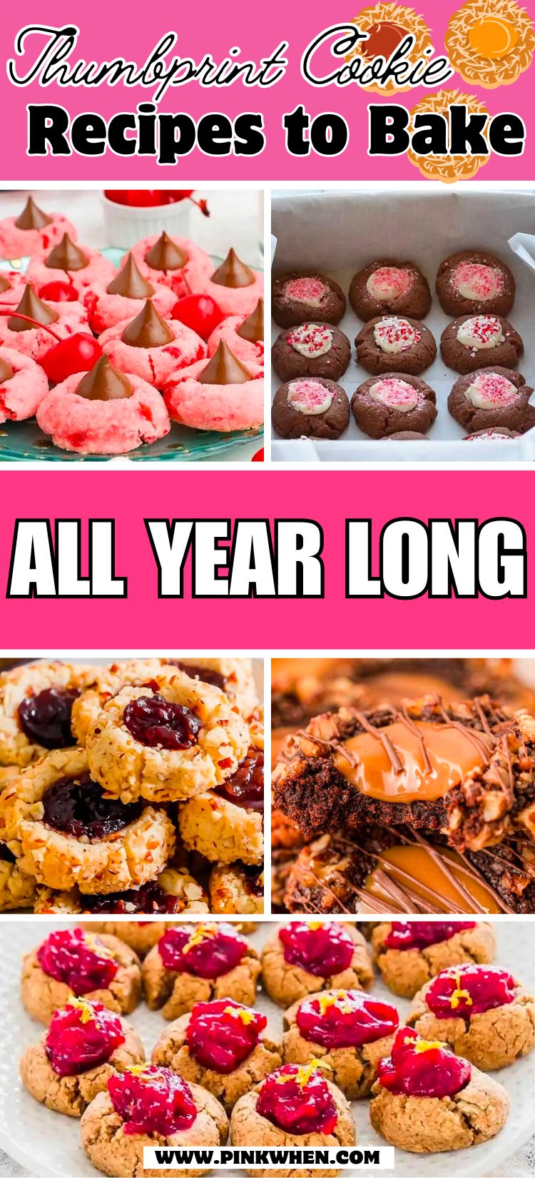 Thumbprint Cookie Recipes to Bake All Year Long