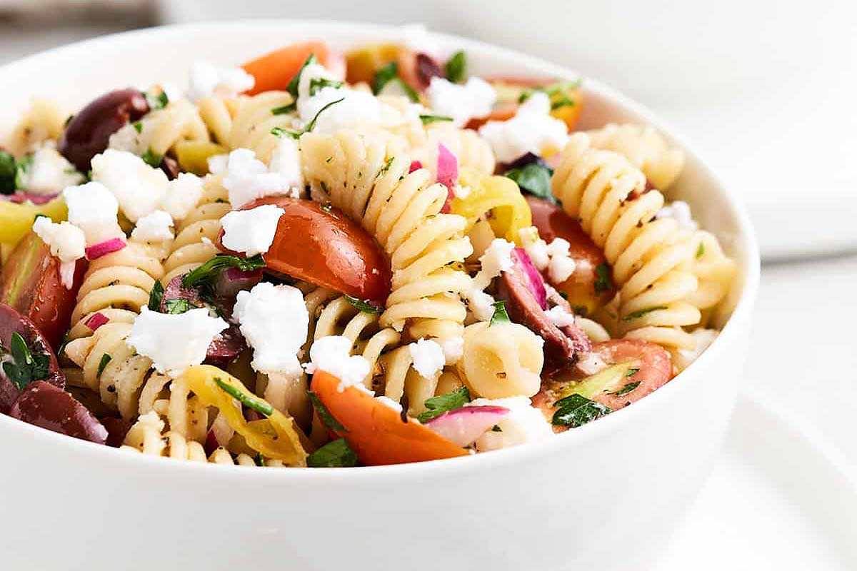 Pasta salad.
