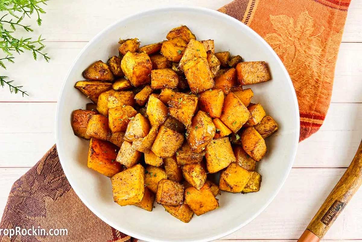 air fryer butternut squash